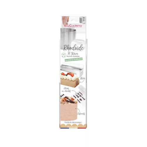 ScrapCooking acetát wax vax fólia, extra magas, 30 cm, 1,5m
