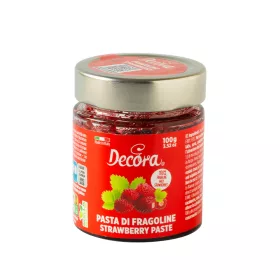 Decora koncentrált paszta, eper, 100g