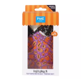 PME tulipános muffin papír, Halloween party, 24 db 