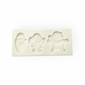 Fondant forma, szilikon, Mikulás, 10×4,5cm