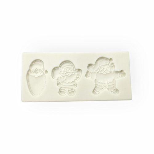 Fondant forma, szilikon, Mikulás, 10×4,5cm