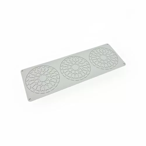 Dekor forma, szilikon, nonfiguratív alakzat, 35,8 cm×12,5cm -I