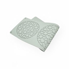   Dekor forma, szilikon, nonfiguratív alakzat, 35,8 cm×12,5cm -II