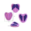 Angyalszárny fondant forma, szilikon, 6,8×7,3 cm
