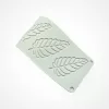 Dekor forma, szilikon, levelek, 20,5×8cm - XV