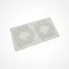 Dekor forma, szilikon, Adventi koszorú, 25,5×13,7cm