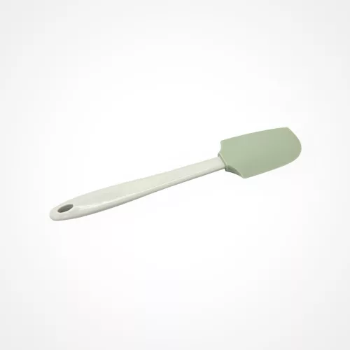 Spatula műanyag nyéllel, kék-szürke, szilikon