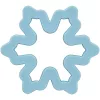 Wilton kiszúró, hópehely, fém, 10,5cm