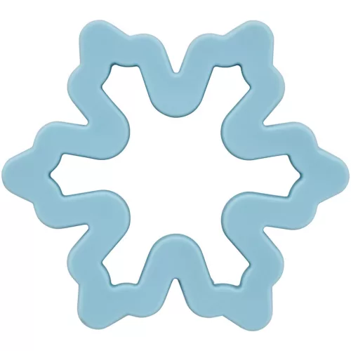 Wilton kiszúró, hópehely, fém, 10,5cm