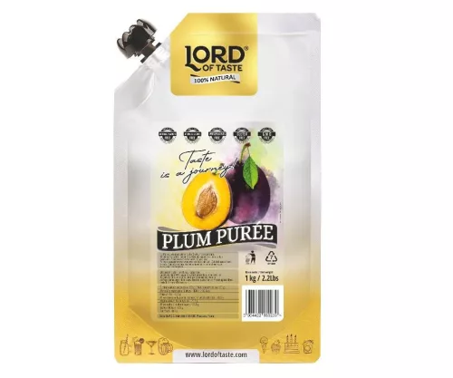 LORD OF TASTE gyümölcspüré, szilva, 1kg