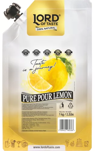 LORD OF TASTE gyümölcslé, citrom, 1kg