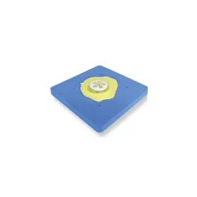 PME szivacspárna, kék, 19,5×19,5 cm