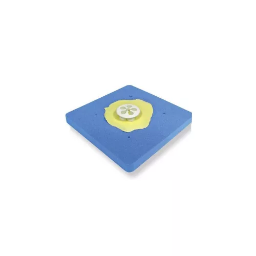 PME szivacspárna, kék, 19,5×19,5 cm