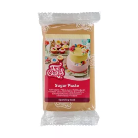 FunCakes fondant, csillogó arany, 250g