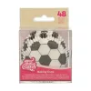 FunCakes muffin papír, Football, 48 db