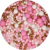 FunCakes szórógyöngy mix, Rózsaszín ünneplés, 80g