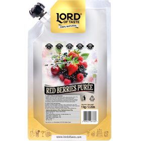 LORD OF TASTE gyümölcspüré, erdei gyümölcs 1kg