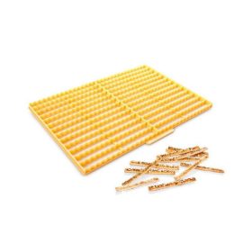 Tészta kiszúró rács, sajtos rúd, műanyag, 24×33 cm