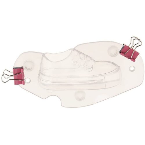 Csokoládé öntőforma, gyerekcipő, műanyag