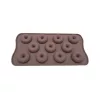 Bonbon forma, szilikon, spirálos fánk, 12 db-os, 10,5×20,5 cm