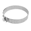 Scrapcooking állítható tarte gyűrű, fém, 16-30 cm