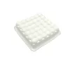 Buborék mintás torta forma, szilikon, 21,5×21,5 cm