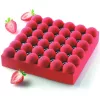 Buborék mintás torta forma, szilikon, 21,5×21,5 cm