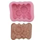 Napraforgó fondant forma, szilikon, 8,8×7,3 cm