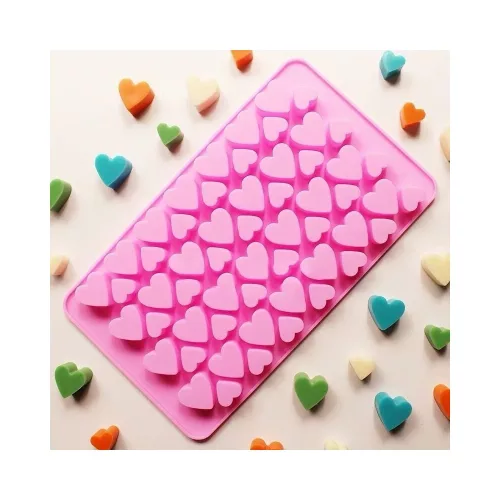 Apró szívek bonbon forma, szilikon, 10,5×20,5 cm