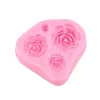 Rózsa fondant forma, szilikon, 7,5×6,5 cm