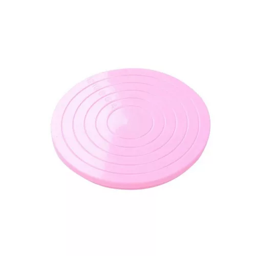 Mini forgatható tortaállvány, műanyag, 14 cm