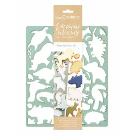 ScrapCooking kiszúrólap, állatok, műanyag