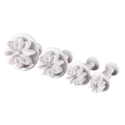 Százszorszép kiszúró szett, műanyag,4 db-os