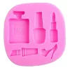 Sminktermék fondant forma, szilikon, 7,7×7,4 cm