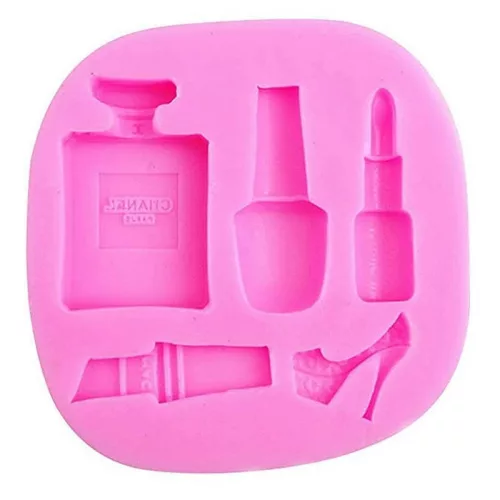 Sminktermék fondant forma, szilikon, 7,7×7,4 cm