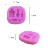 Sminktermék fondant forma, szilikon, 7,7×7,4 cm