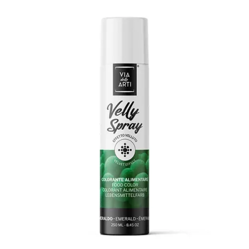 Via delle Arti bársonyspray, smaragdzöld, 250ml