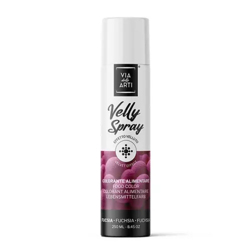 Via delle Arti bársonyspray, fuchsia, 250ml