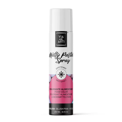 Via delle Arti matt hatású spray, pink, 250 ml
