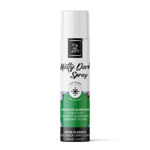 Via delle Arti matt hatású spray, zöld, 250 ml