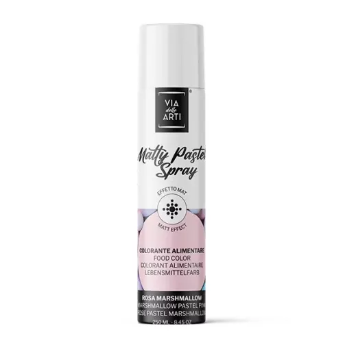 Via delle Arti matt hatású spray, pillecukor rózsaszín, 250 ml