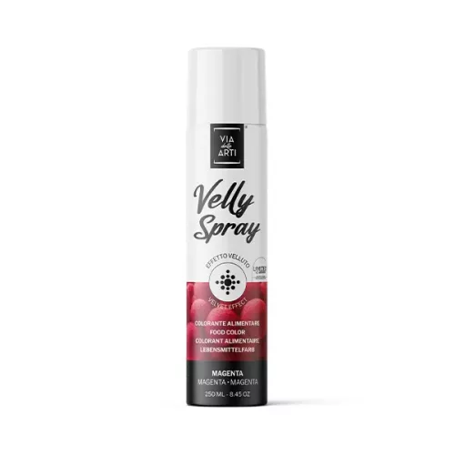 Via delle Arti bársonyspray, magenta, 250ml