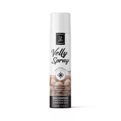 Via delle Arti bársonyspray, pezsgőszín, 250ml