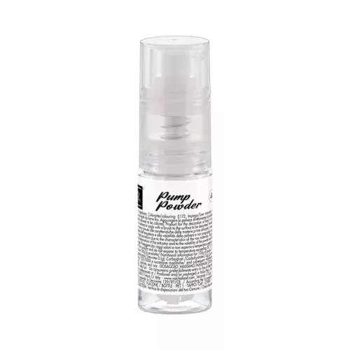 Via delle Arti pumpás lüszter spray, ezüst, 10g