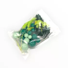 Torta beszúró szett, zöld