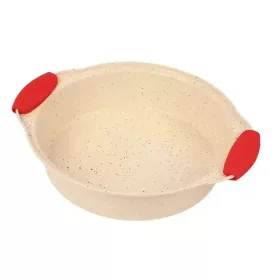 Kerek sütőforma,fém, szilikon fogóréssszel, 18,5cm