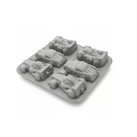 Csokoládé bonbon forma, szilikon, sportautó