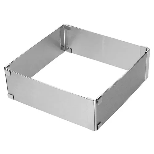 Állítható tortakeret, tortaforma, 15–28 cm, 5 cm