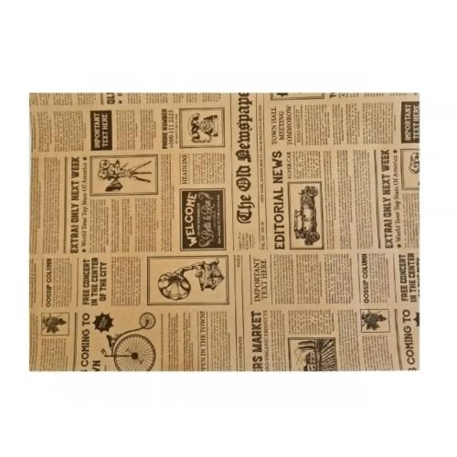 Zsírálló olajpapír, 25x35cm, 50db