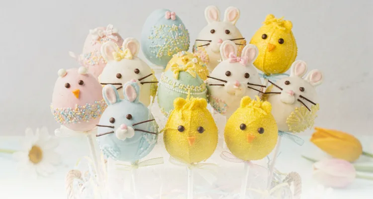 Húsvéti cake pop recept tojás nyuszi csibe alakban